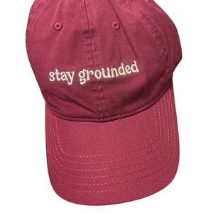 MAD Engine Red Cap with Embroidered Text